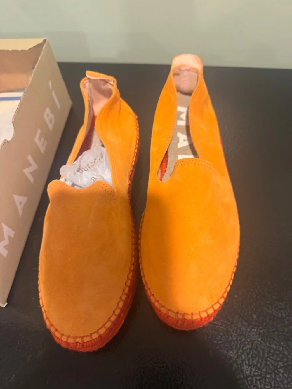 Manebi canvas wedge
